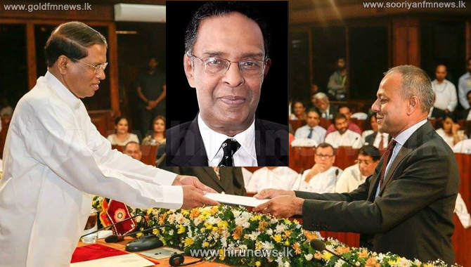 Sagala+Ratnayake+sworn+in+as+Minister+of+Law+and+Order