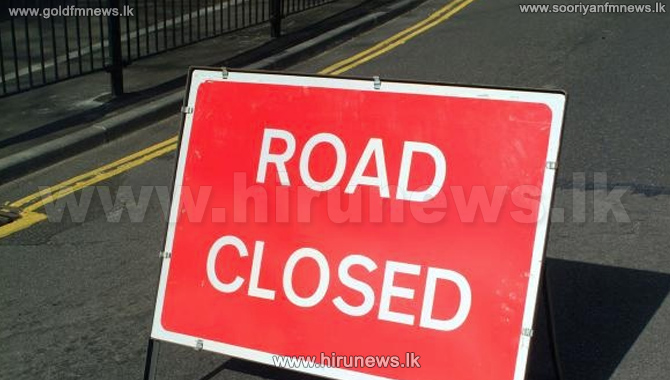 Disabled war heroes stage a protest; forcing lotus road to be closed ...