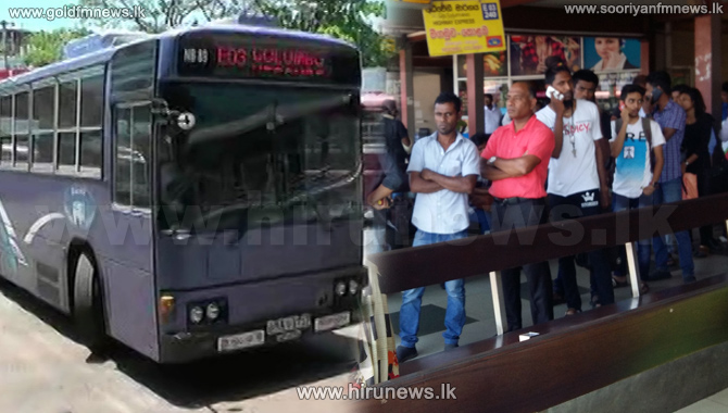 Negombo+%E2%80%93+Colombo+private+bus+strike+inconveniences+public