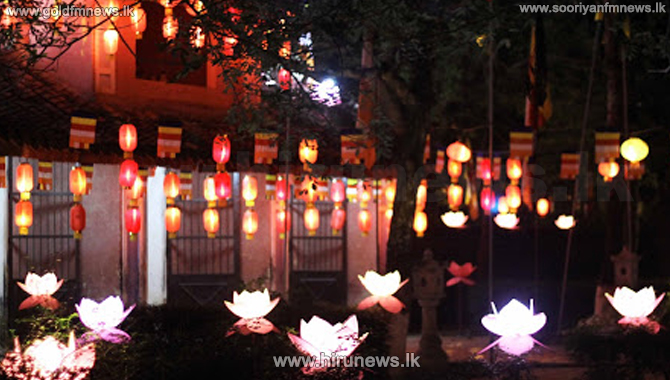 Vesak that was celebrated from the homes (Video) - Gold FM News ...