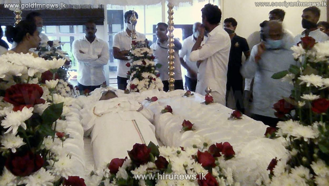 Funeral+of+late+Minister+Thondaman+on+31+May