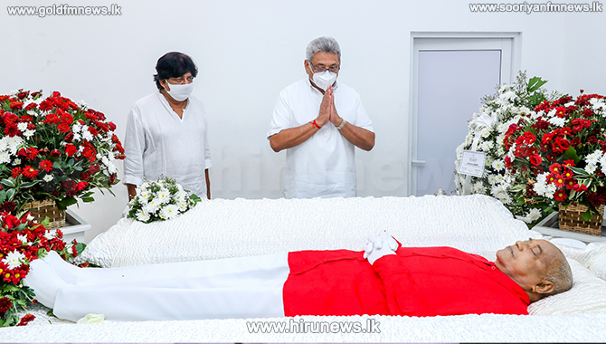 President+pays+his+last+respects+to+Governor+Marshal+Perera+%28photos%29