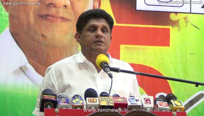 Sajith speaks about a warning he issued (Video)