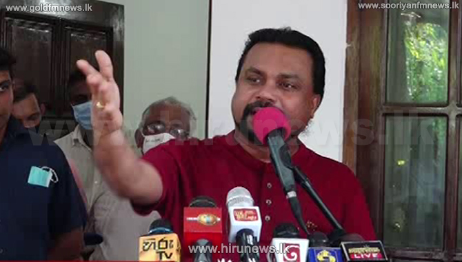 Minister Wimal responds to a statement made by MP Harin (Video)