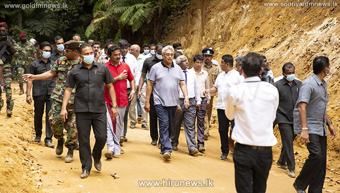 Neluwa-Lankagama+road+renovation+without+harming+environment+-+president+%28pictures%29