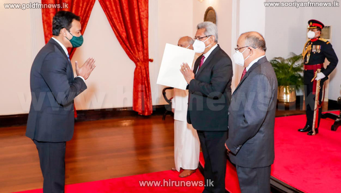 Bangladesh+High+Commissioner+presents+his+credentials+to+President+Gotabhaya+Rajapaksa