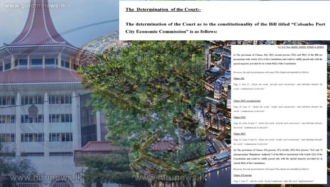 Sri+Lanka+Port+City+Economic+Commission+Bill+-+Determination+of+the+Supreme+Court+-+Full+text+
