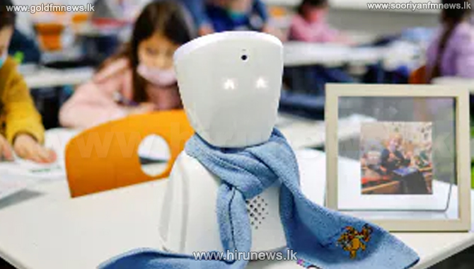 Robot that goes to school for sick 7-year-old German boy