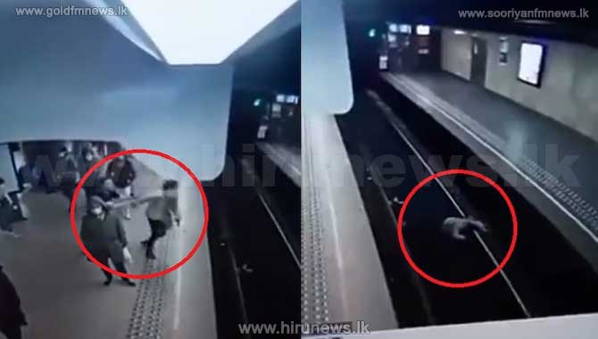 Man deliberately pushes woman in front of train at Brussels metro station (Video)