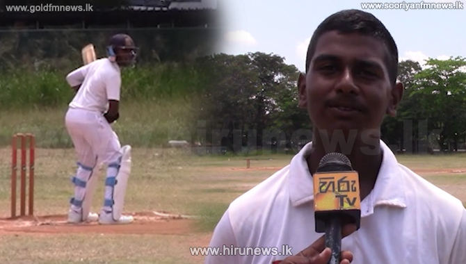 Young Danidu Sellapperuma scores a record breaking 553 runs (Video)