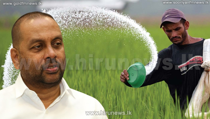 Fertilizer ordered, farmers could start the Maha season cultivations without fear – Minister Amaraweera