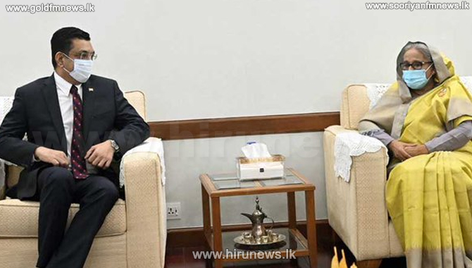 Foreign Minister Ali Sabry calls on Bangladesh PM 