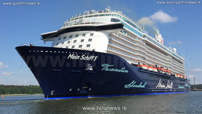 Luxury passenger vessel “Mein Schiff 5” arrives in Colombo