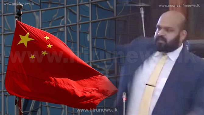 Chinese embassy responds to TNA MP Rasamanickam's statement 
