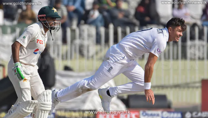 Late wickets give England an opening in the high scoring test against Pakistan 