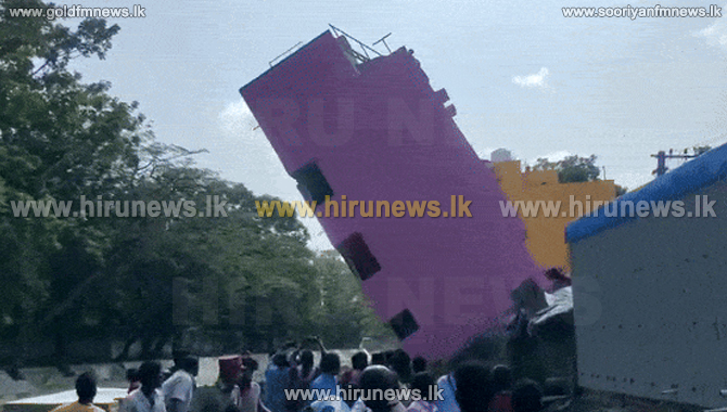 India: Newly constructed three-storey house collapses during ...