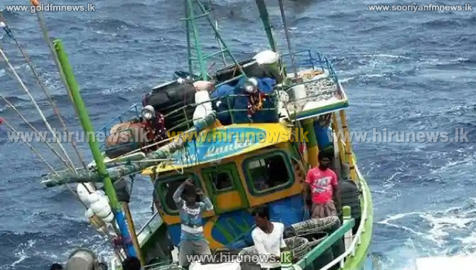 Sri Lankan fishermen and trawler successfully rescued from Somali Pirates