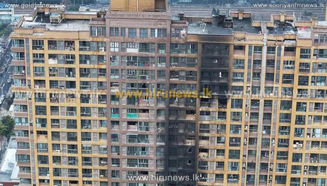 At least 15 killed in fire at apartment block in China - 25 fire trucks deployed 