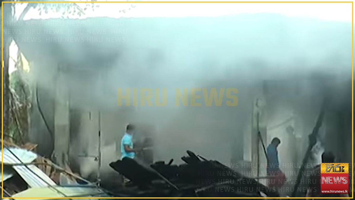 Fire engulfs timber mill in Pannipitiya (Video)