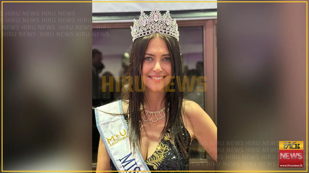 Alejandra Marisa Rodriguez @ 60, crowned Miss Universe Buenos Aires