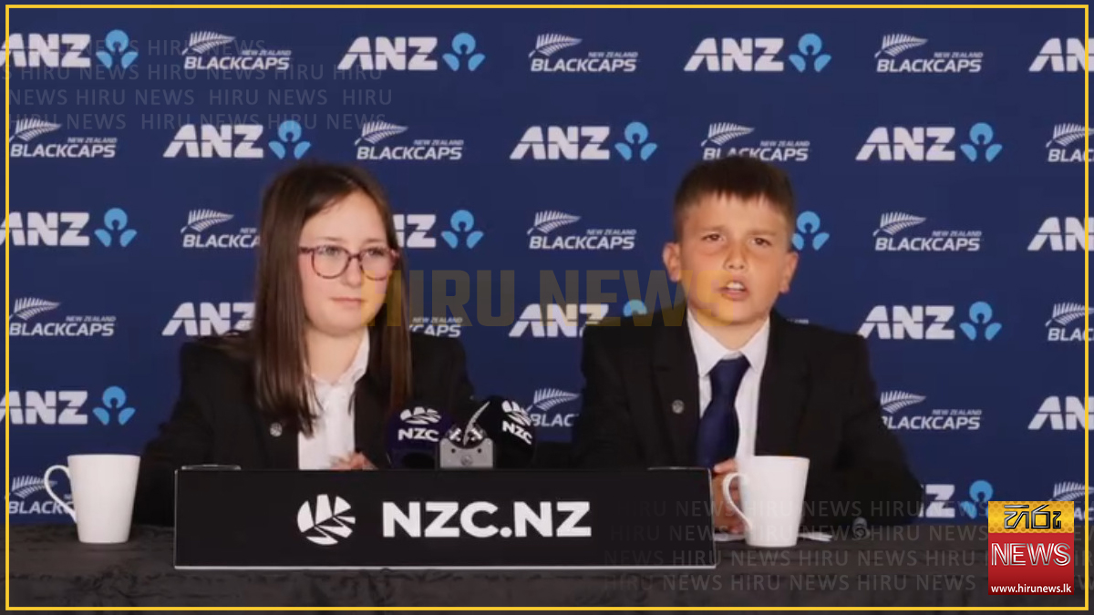 Not selectors! Two children announce New Zealand squad for T20 World Cup 2024 (Video)