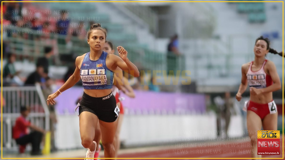 Nadeesha Ramanayake clinches second place in Women's 400m