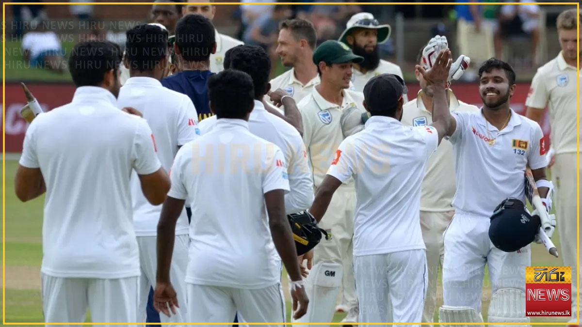 Sri Lanka to travel to South Africa for two Tests - will play at the venues of the series win in 2019