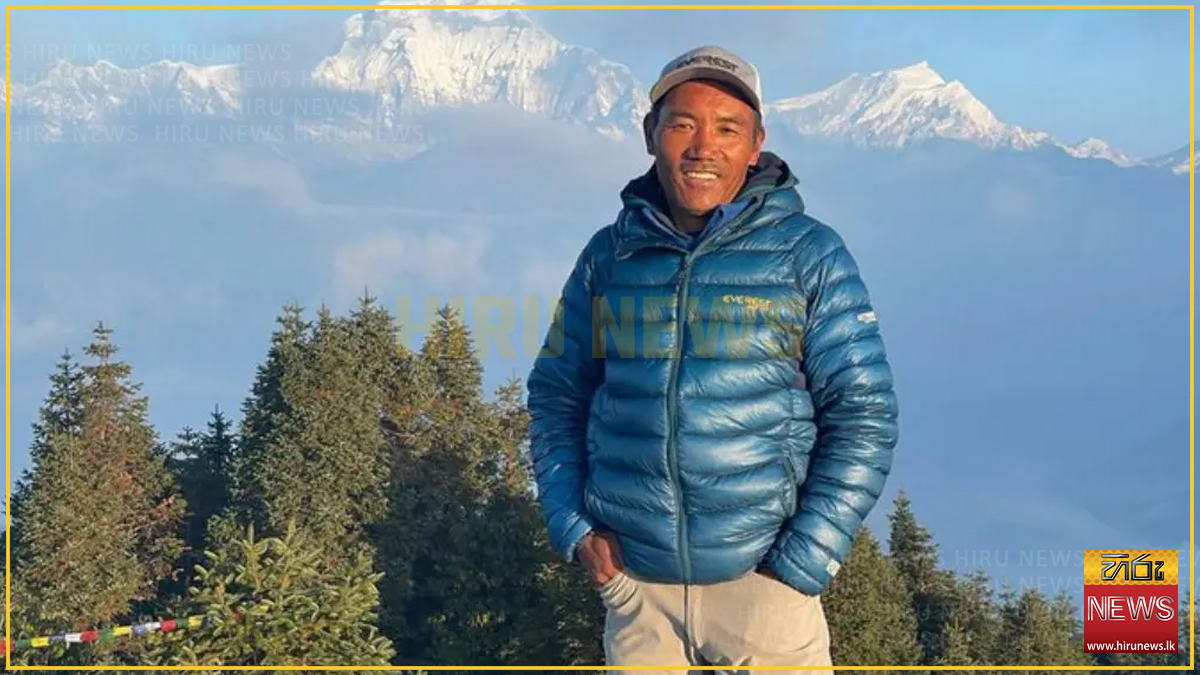 Sherpa Kami Rita scales Mount Everest for record 29th time