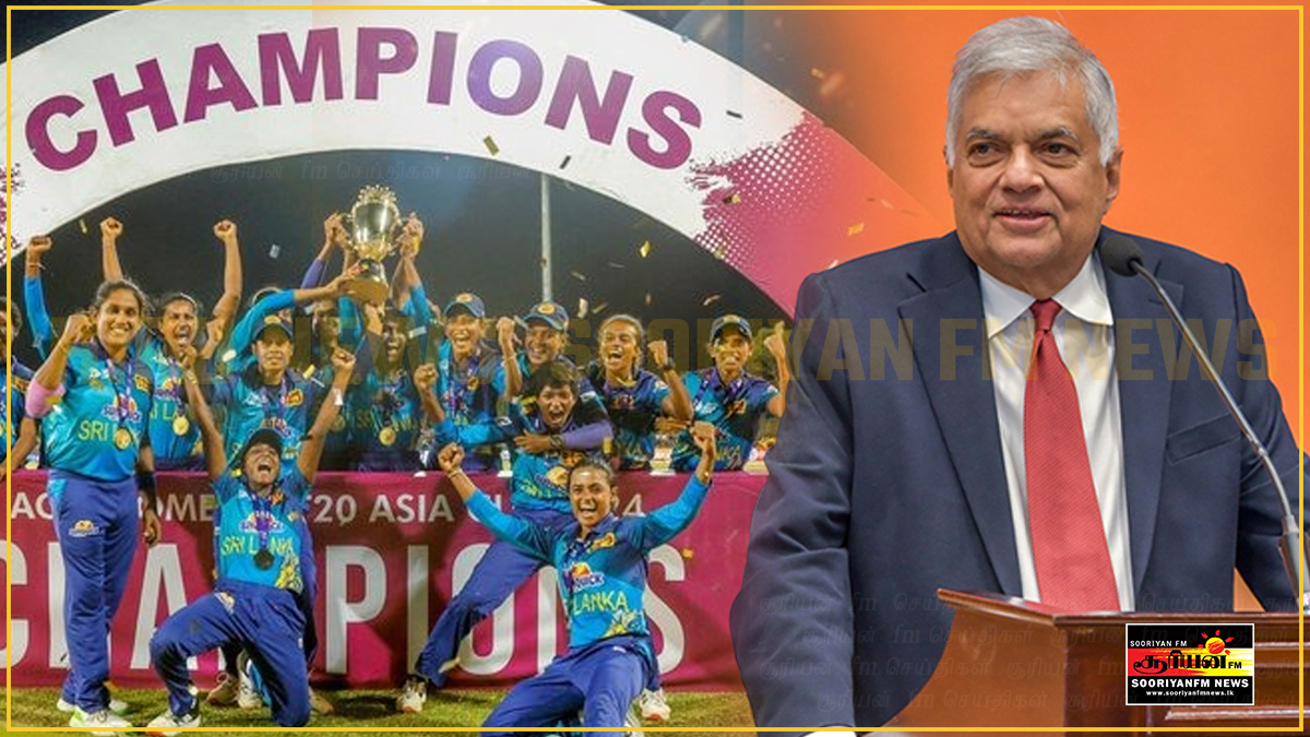 President congratulates Sri Lanka Women’s Cricket team on Asia Cup victory
