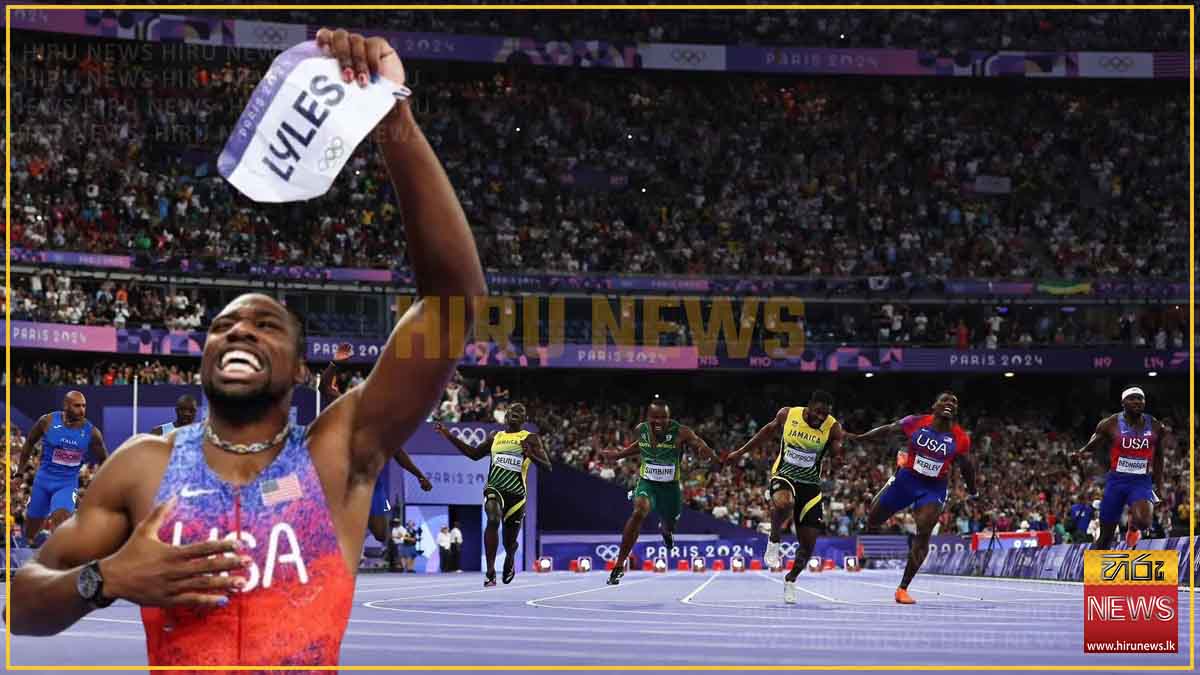 USA's Noah Lyles wins 100m gold by narrowest of margins in astonishing photo finish