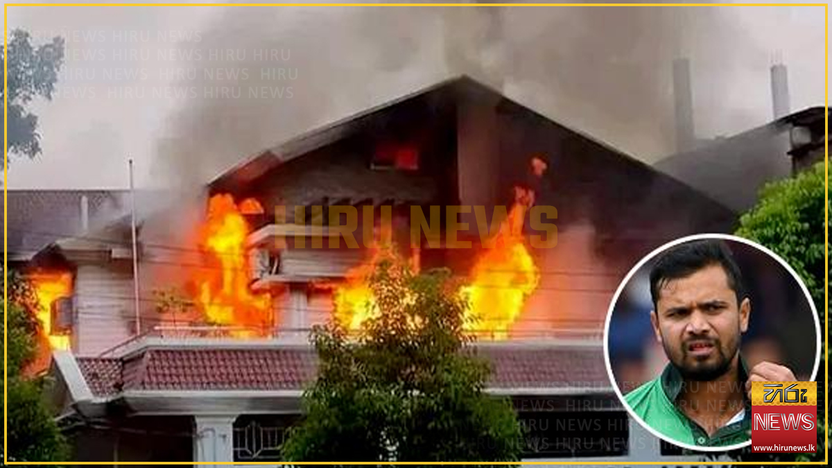 Bangladesh former cricket captain Mashrafe Mortaza’s house set on fire ...