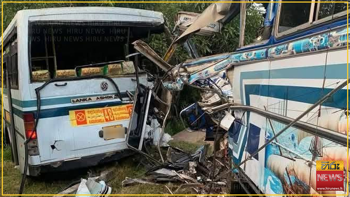 Four+dead%2C+28+injured+in+Kurunegala+bus+collision+%28Video%29