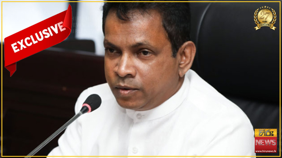 ''නාමල් රාජපක්ෂ සමඟ එක්ව ඉදිරි රජයක් පිහිටුවනවා'' - හිටපු රාජ්ය අමාත් ...