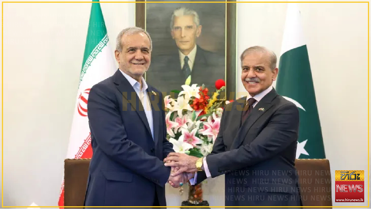 PAKISTAN’S SHARIF HOSTS IRAN’S PEZESHKIAN, AGREES TO SECURITY, TRADE ...