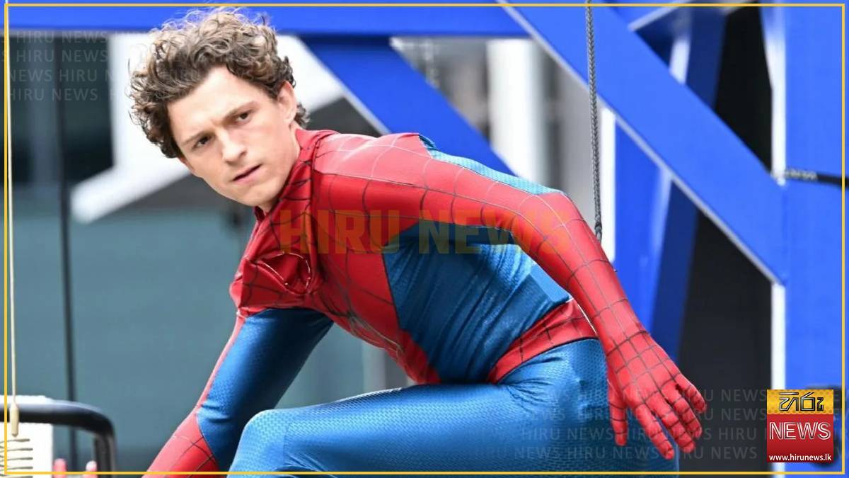 SPIDER-MAN+TOM+HOLLAND+FILMING+IN+STREETS+OF+GLASGOW