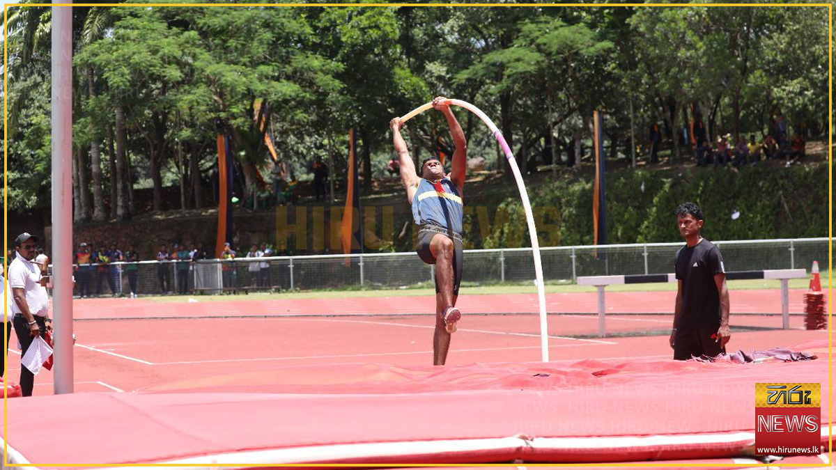 යුද හමුදා මලල ක්රීඩා ශූරතාවලියේදී රිටි පැනීමේ ඉසව්වෙන් නව ශ්රී ලංකා ...