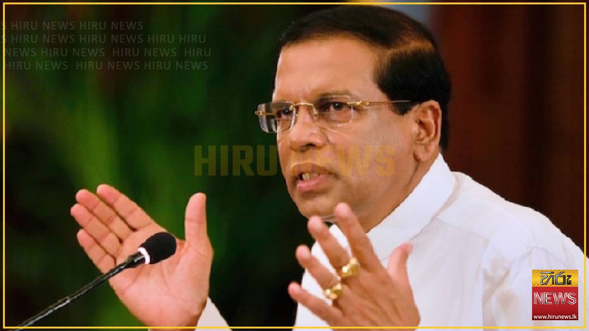FORMER+PRESIDENT+SIRISENA+VACATES+RESIDENCE