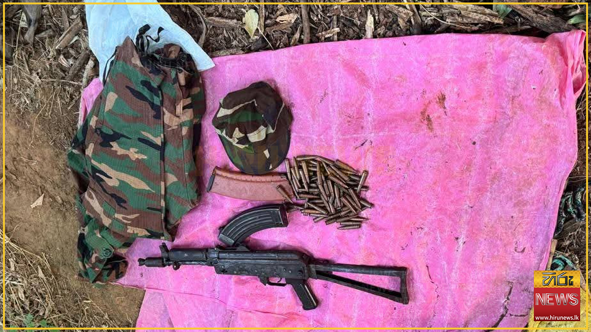 POLICE ARRESTS ‘BACKHOE SAMAN’S’ ASSOCIATE WITH T-56 - Hiru News ...