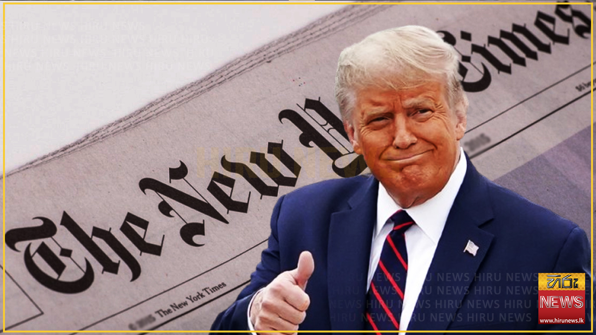 TRUMP SUES THE NEW YORK TIMES FOR DEFAMATION AND LIBEL, SEEKS $15 ...