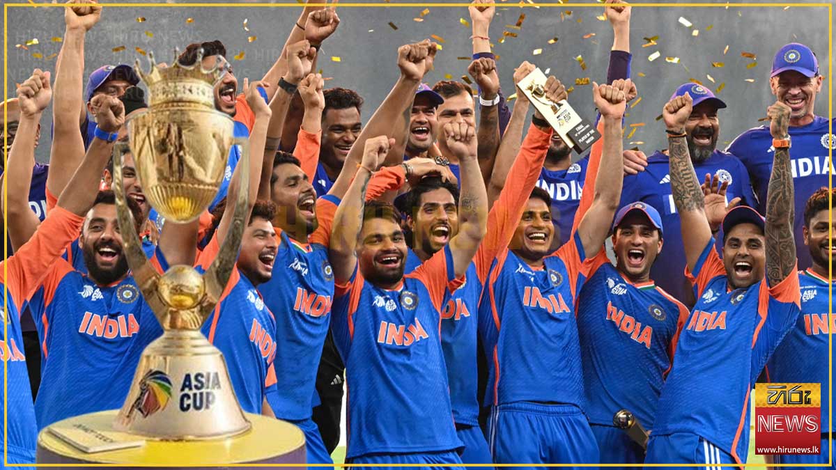 BCCI demands Asia Cup trophy to be sent to India 