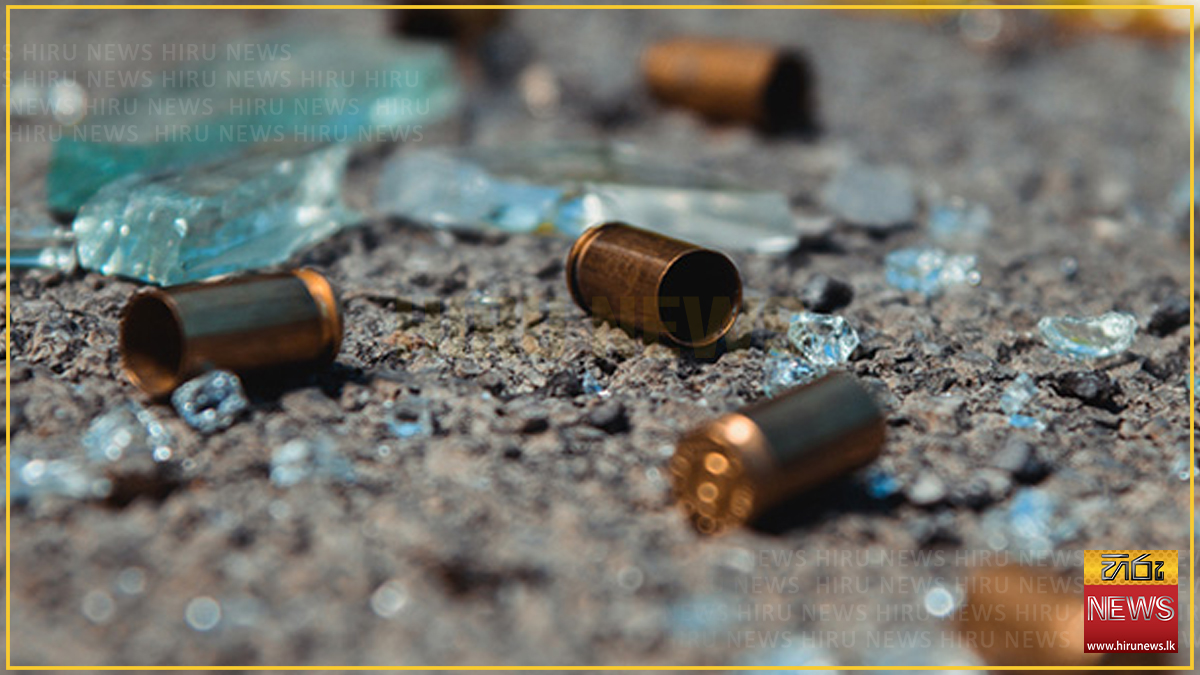 උදම්මිටදී අණ නොතකා ගිය වෑන්රියකට වෙඩි