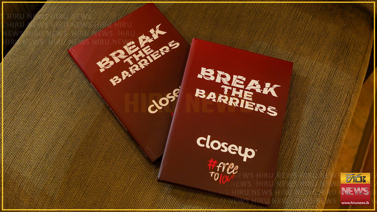 Closeup Launches Sri Lanka's First Ever Crowdsourced Love Story Book - Break The Barrier