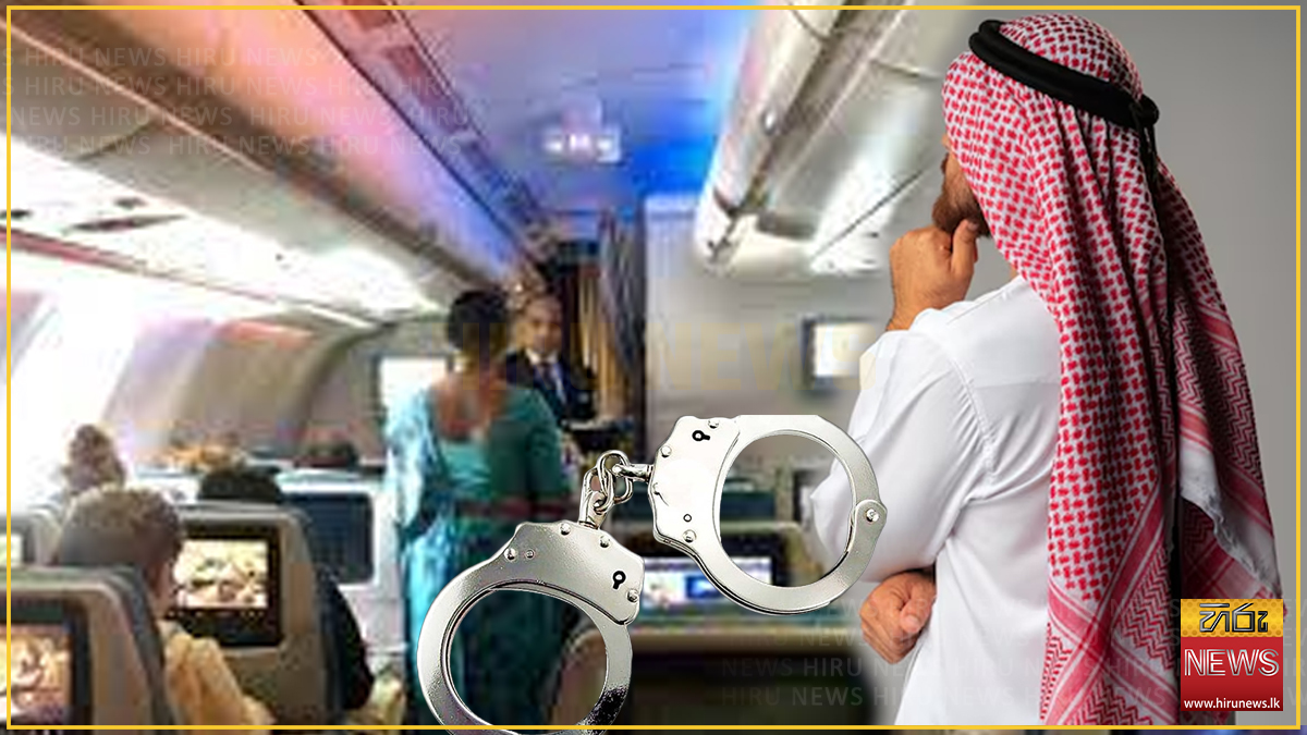 Saudi national arrested for allegedly assaulting two flight attendants