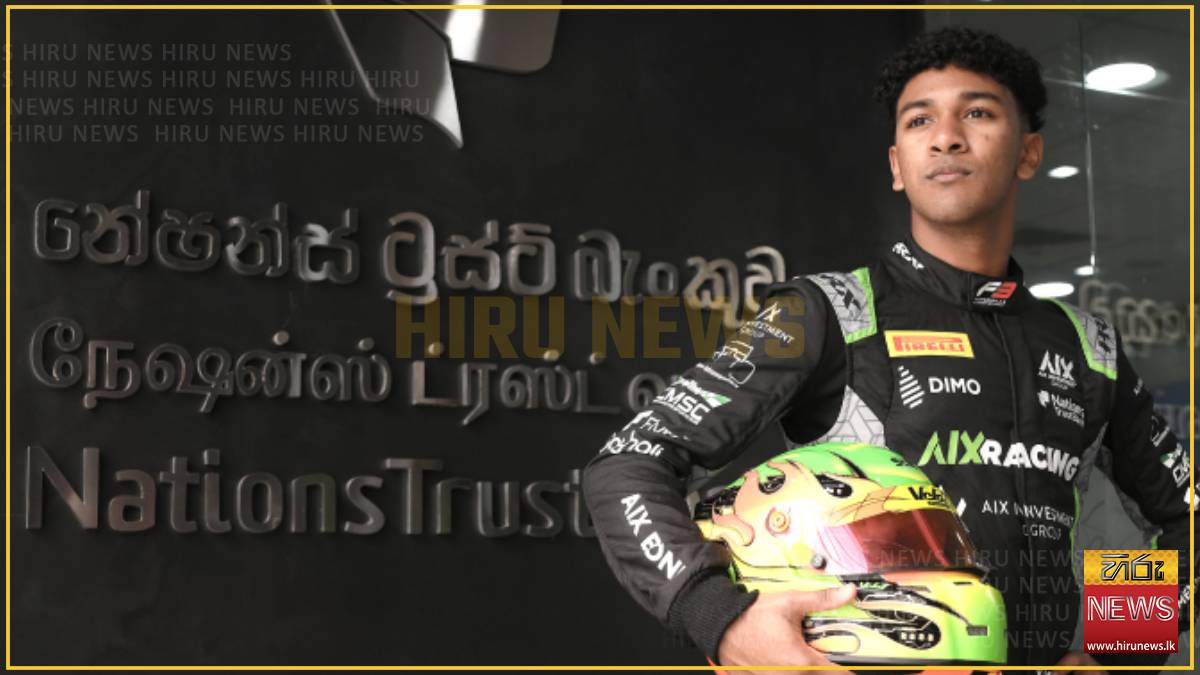 Nations Trust Bank partners with Sri Lanka’s first Formula 3 driver, Yevan David