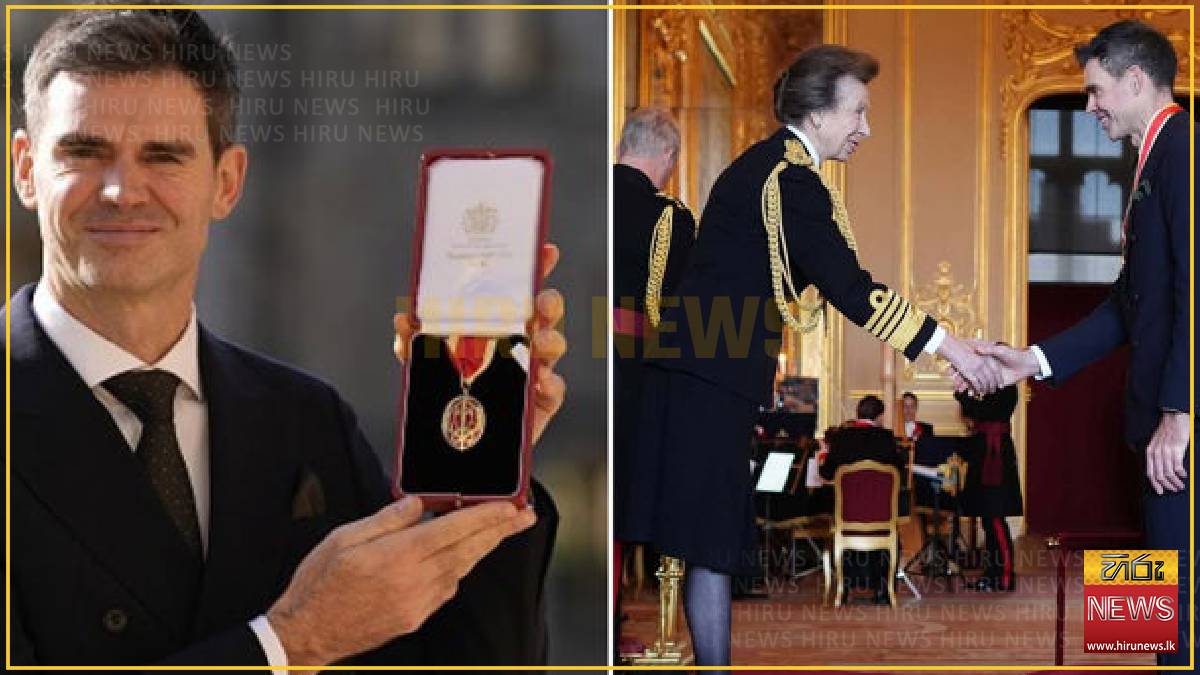 England legend Anderson receives knighthood