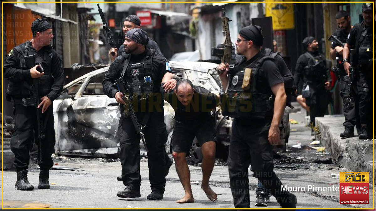 යුද්ධයක් වගේ මෙහෙයුමක්: රියෝවල මළසිරුරු ගොඩගැසෙයි