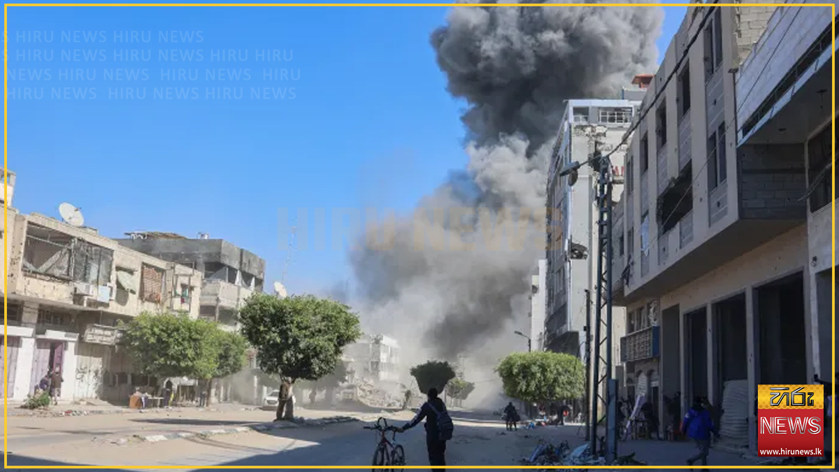 ඊශ්රායල ප්රහාරයකින් ගාසා තීරයේ 30 දෙනෙක් ජීවිතක්ෂයට