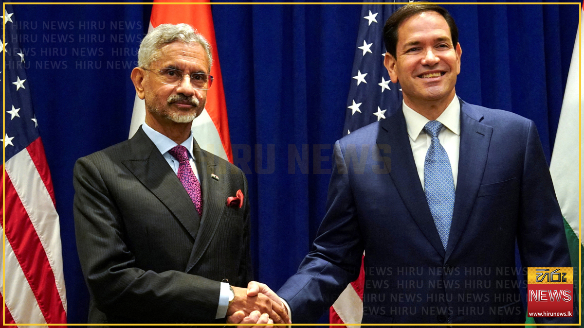 Indian Foreign Minister meets Marco Rubio, discusses India-US ties