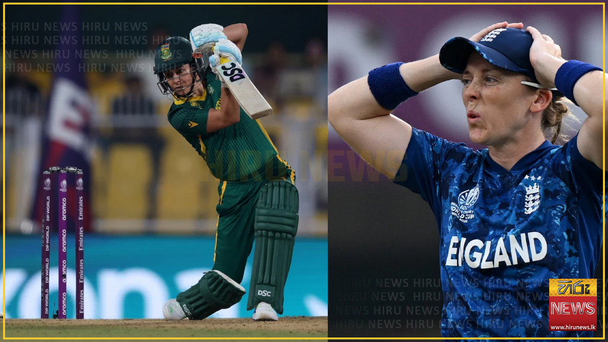 එංගලන්තය පරදා, දකුණු අප්රිකාව එක්දින ක්රිකට් ලෝක කුසලාන අවසන් මහා තරගයට