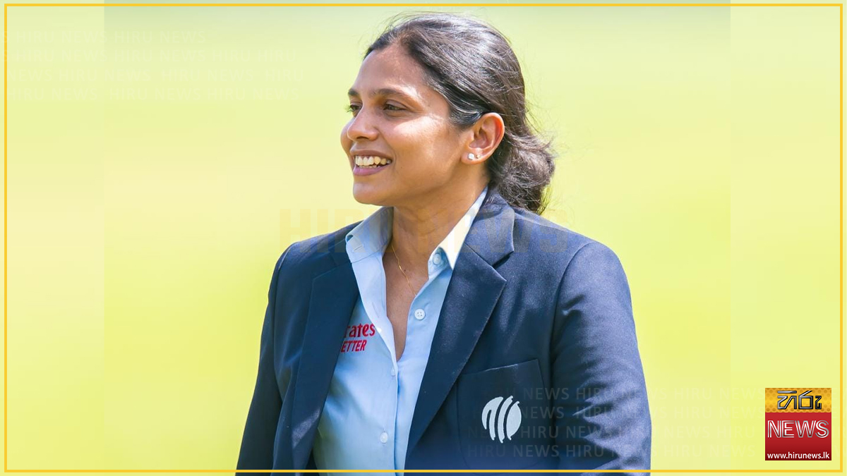 Michell Pereira named Match Referee in ICC Women’s Cricket World Cup ...